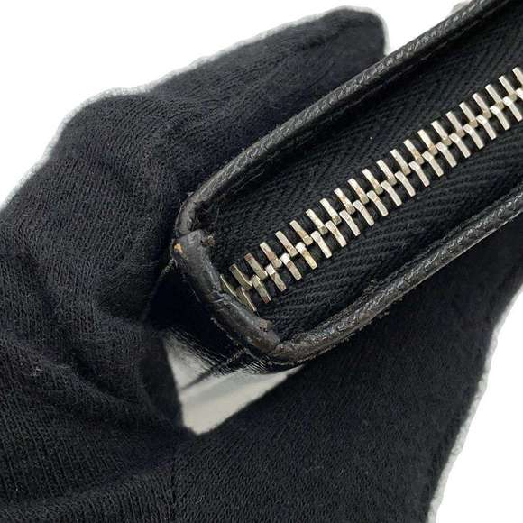 Saint Laurent Paris Long Wallet Studded Leather Black - Picture 6 of 16